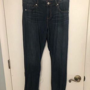 NWT Cabi Straight Jeans; Dark wash; Size 10